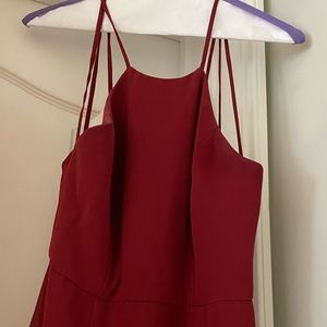Bridesmaid Dress (Burgundy)